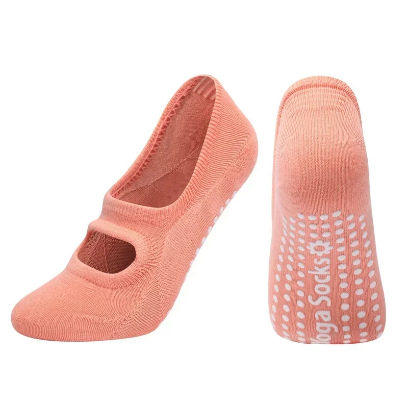 Sol & Core The Classic Collection — Non-Slip Mary Jane Grip Socks