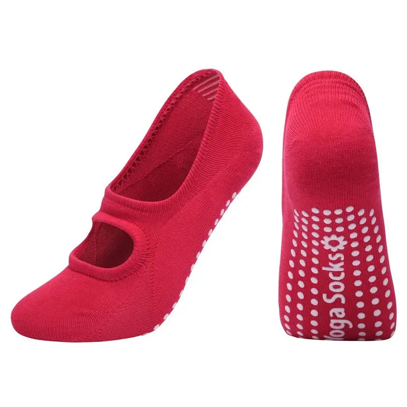 Sol & Core The Classic Collection — Non-Slip Mary Jane Grip Socks