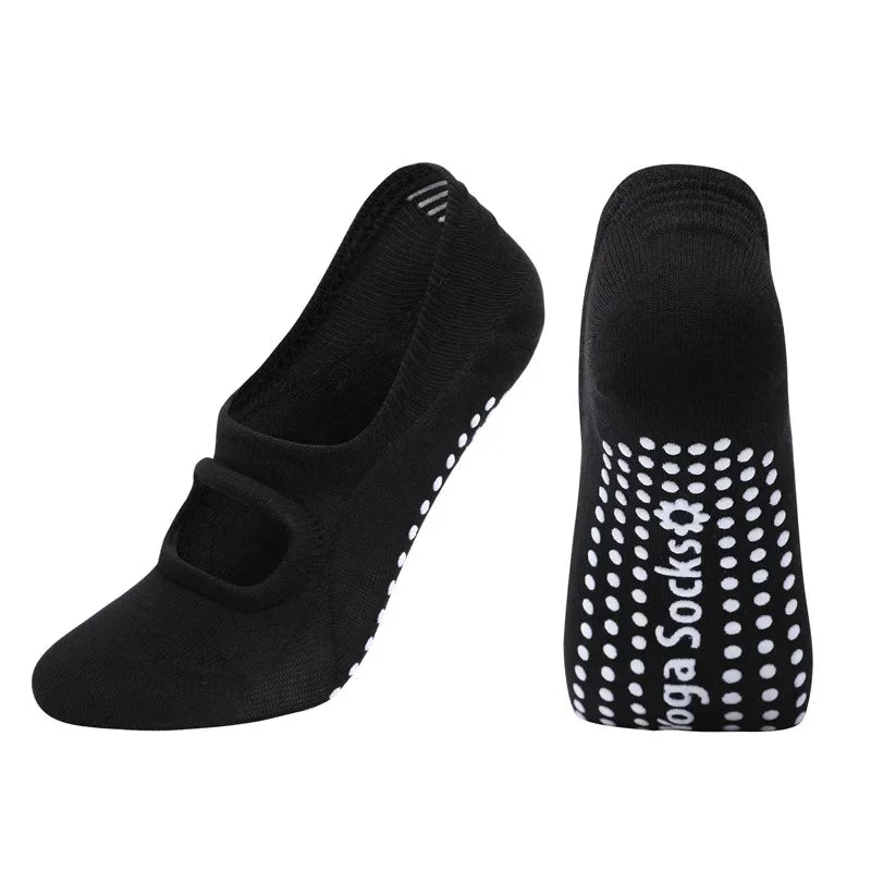 Sol & Core The Classic Collection — Non-Slip Mary Jane Grip Socks
