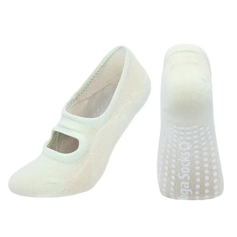 Sol & Core The Classic Collection — Non-Slip Mary Jane Grip Socks