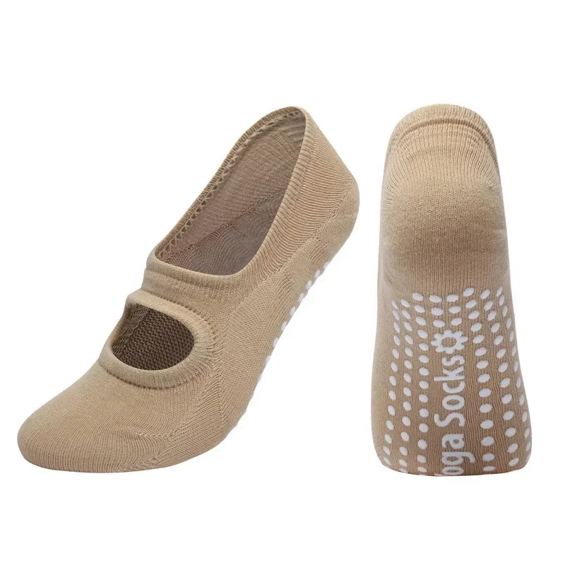 Sol & Core The Classic Collection — Non-Slip Mary Jane Grip Socks