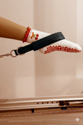 New Cotton Pilates Socks Harajuku Street Sweat-absorbent Cherry Embroidery Socks Breathable Non-Slip Grip Yoga Socks