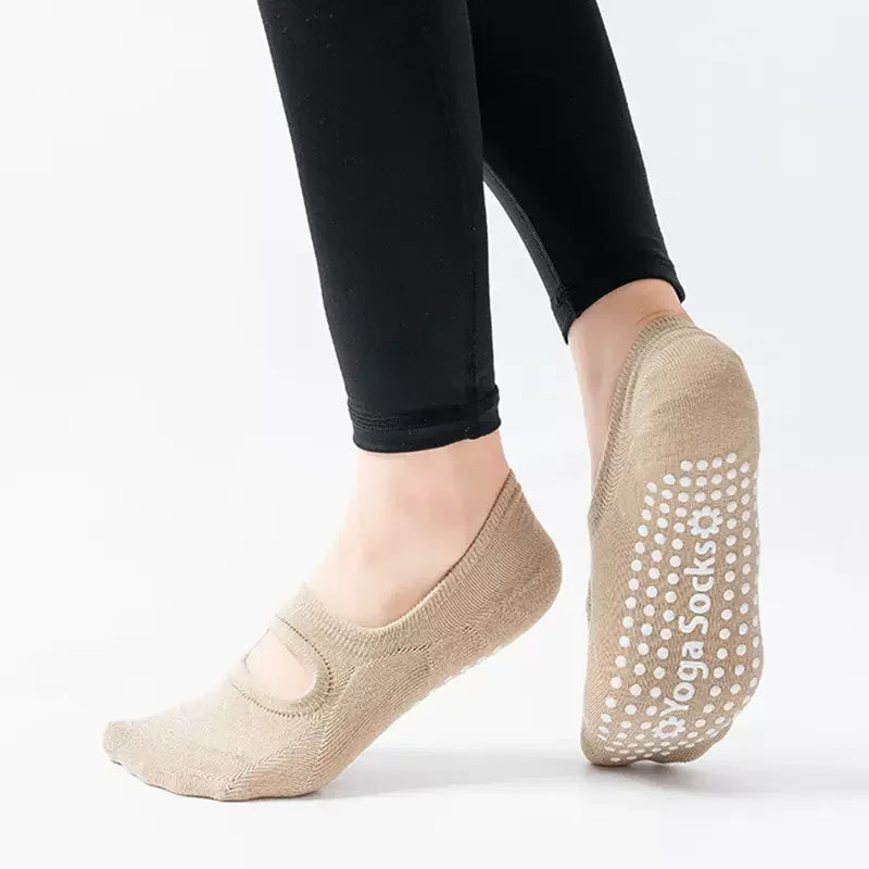 Sol & Core The Classic Collection — Non-Slip Mary Jane Grip Socks