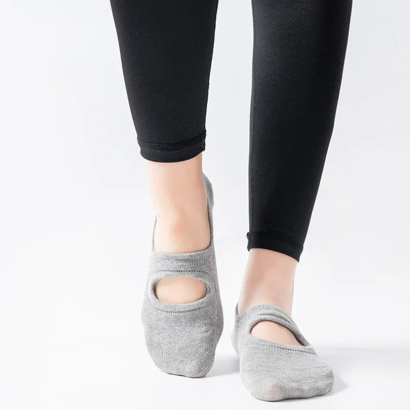 Sol & Core The Classic Collection — Non-Slip Mary Jane Grip Socks