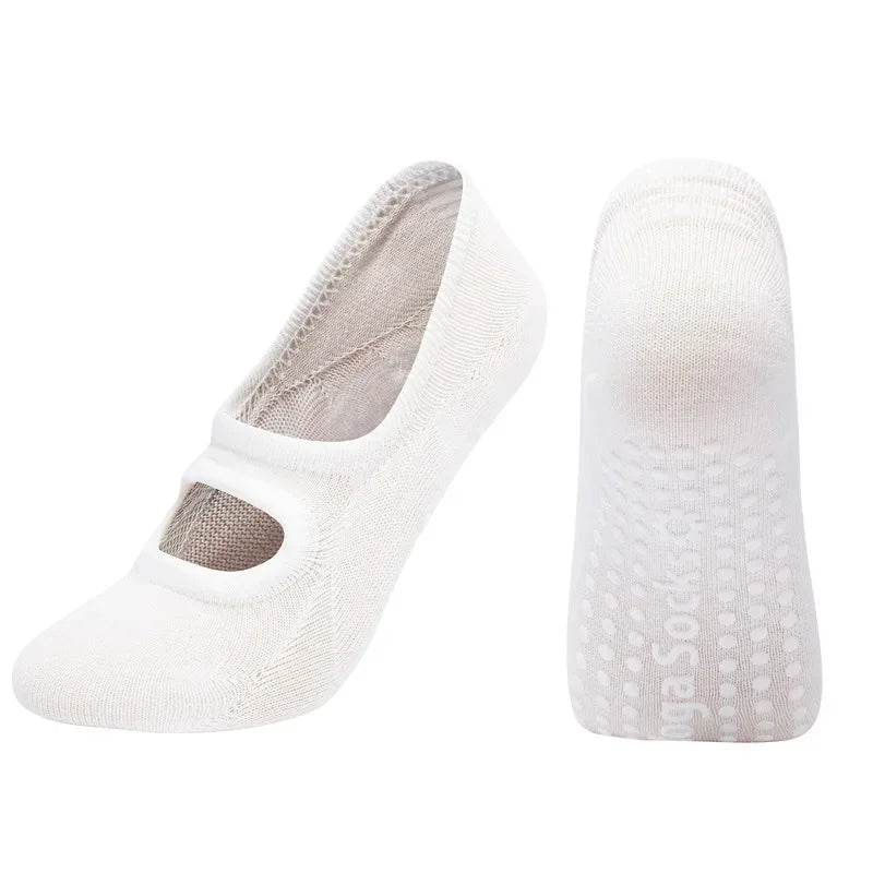 Sol & Core The Classic Collection — Non-Slip Mary Jane Grip Socks