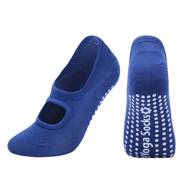 Sol & Core The Classic Collection — Non-Slip Mary Jane Grip Socks