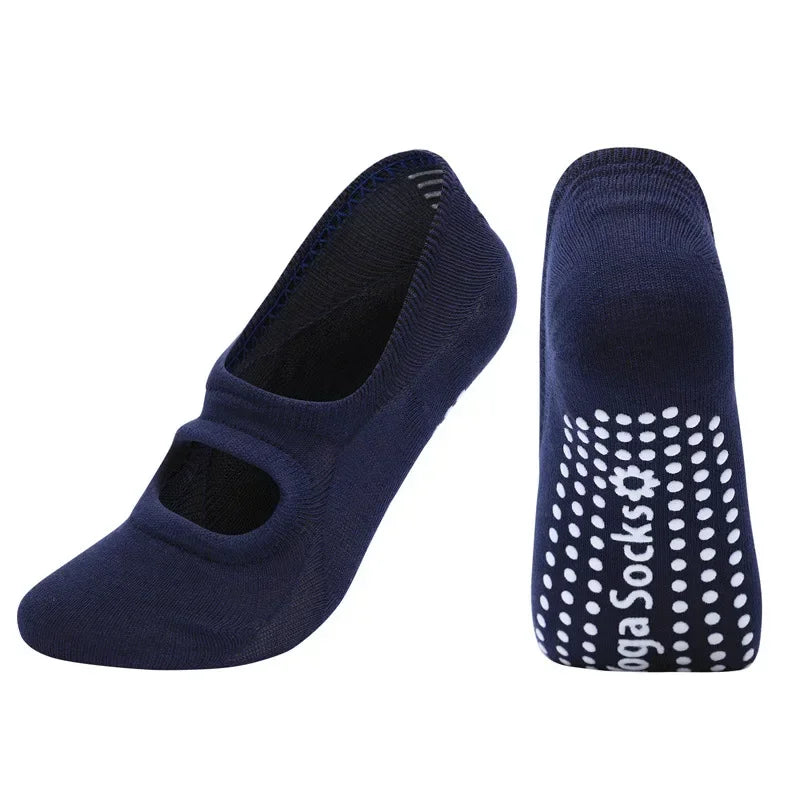 Sol & Core The Classic Collection — Non-Slip Mary Jane Grip Socks